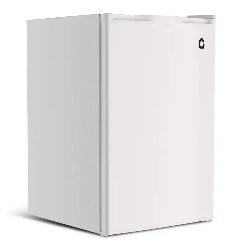 Mini-réfrigérateur de 127 litres avec congélateur, réfrigérateur compact avec porte réversible, thermostat réglable et économe en énergie, petit réfrigérateur