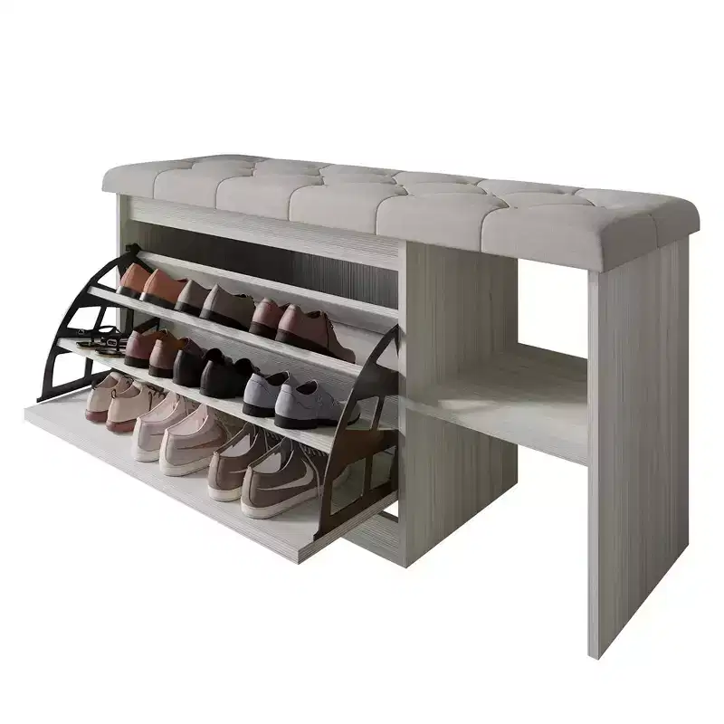 Banc à Chaussures Rangement ChaletPosh