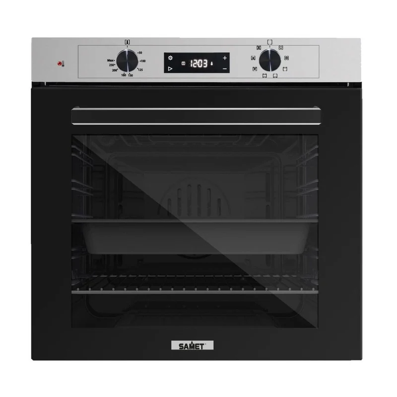 Forno multifunzione inox A+ manopole platino ThorXL Samet