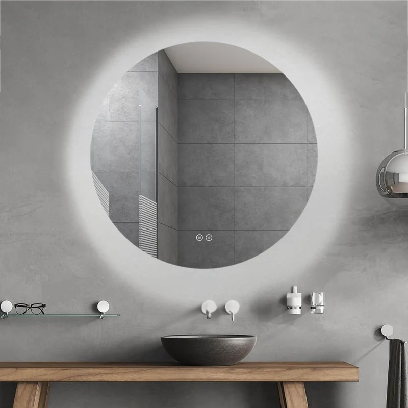 Specchio smart rotondo anti-appannamento YJ-70A diametro 70x70