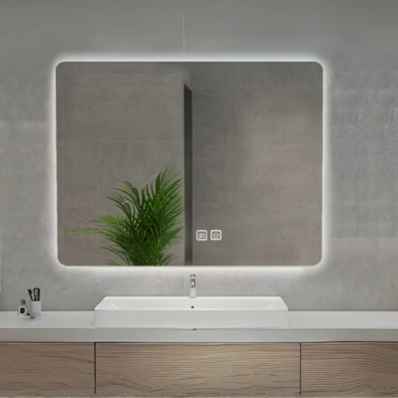 Specchio smart rettangolare YJ-70100A con retroilluminazione 100x70