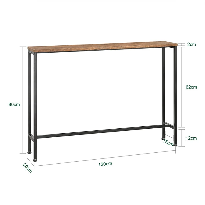 SoBuy | Konsolentisch | Flurtisch | Dekotisch | Sideboard | Beistelltisch 20cm | FSB19
