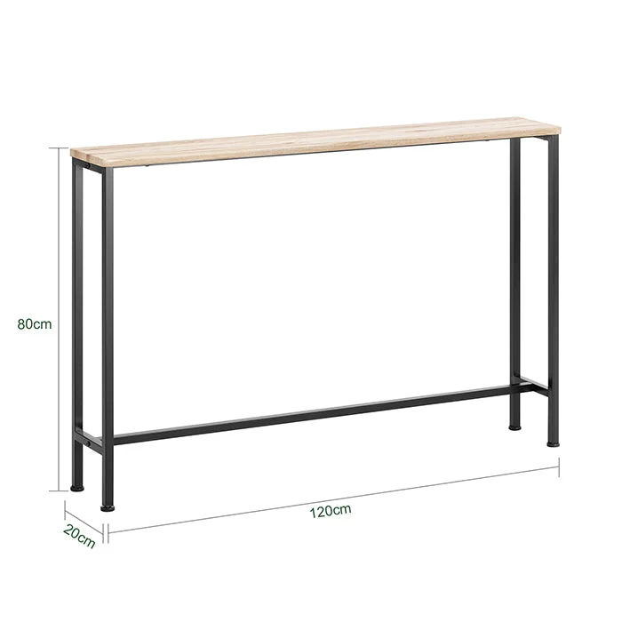 SoBuy | Konsolentisch | Flurtisch | Dekotisch | Sideboard | Beistelltisch 20cm | FSB19