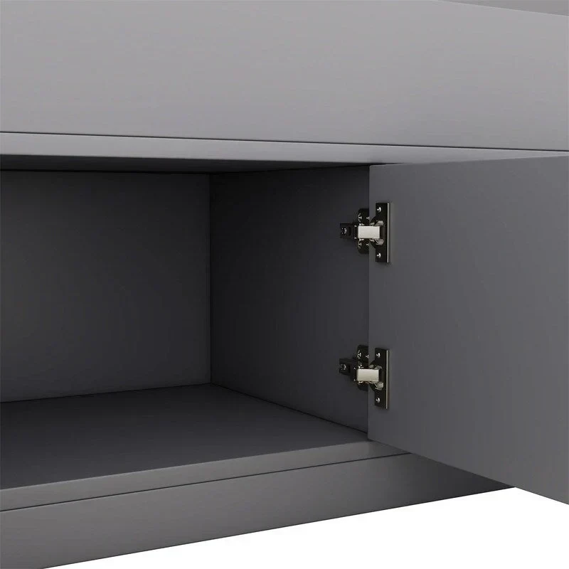 Lit plateforme capitaine double/grand avec 4 tiroirs et étagères de rangement, cadre de lit en bois massif avec tête de lit bibliothèque de rangement