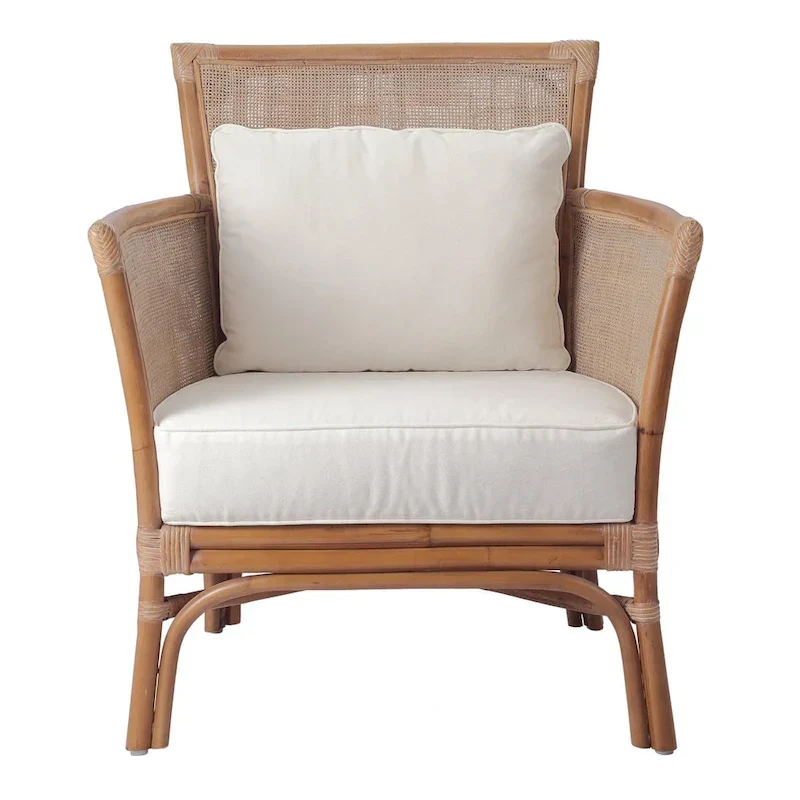 Fauteuil d'appoint en rotin Tatum