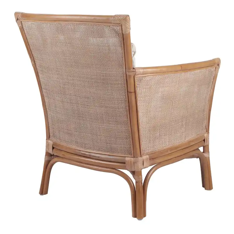 Fauteuil d'appoint en rotin Tatum
