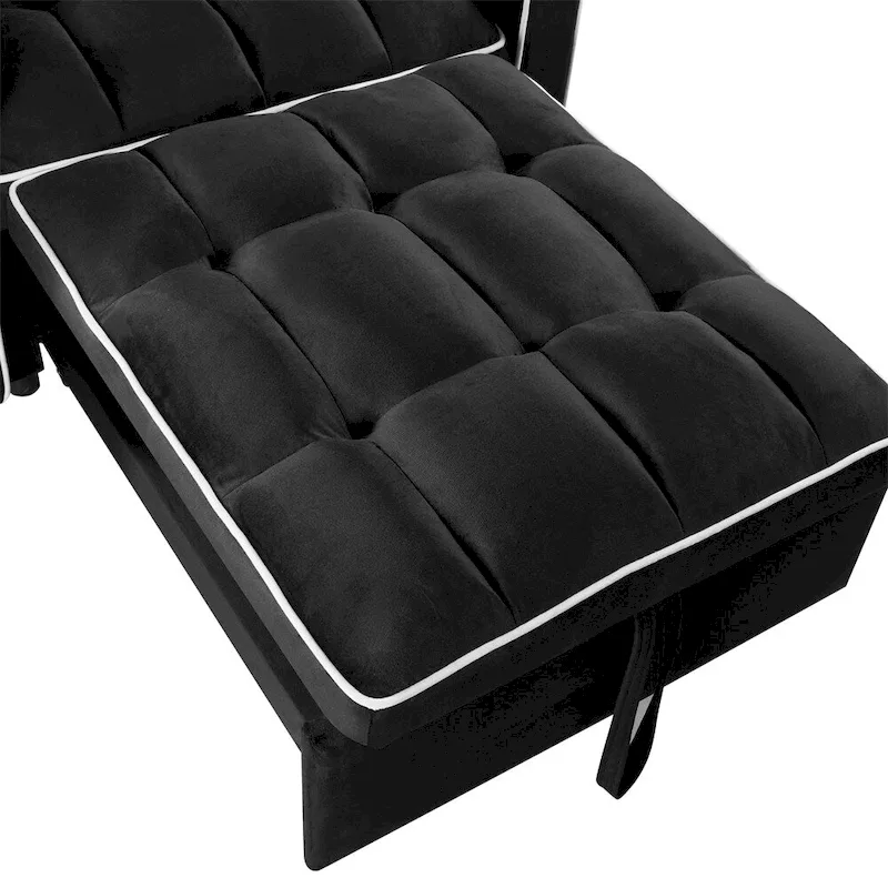 Fauteuil-lit convertible réglable, lit d'appoint escamotable