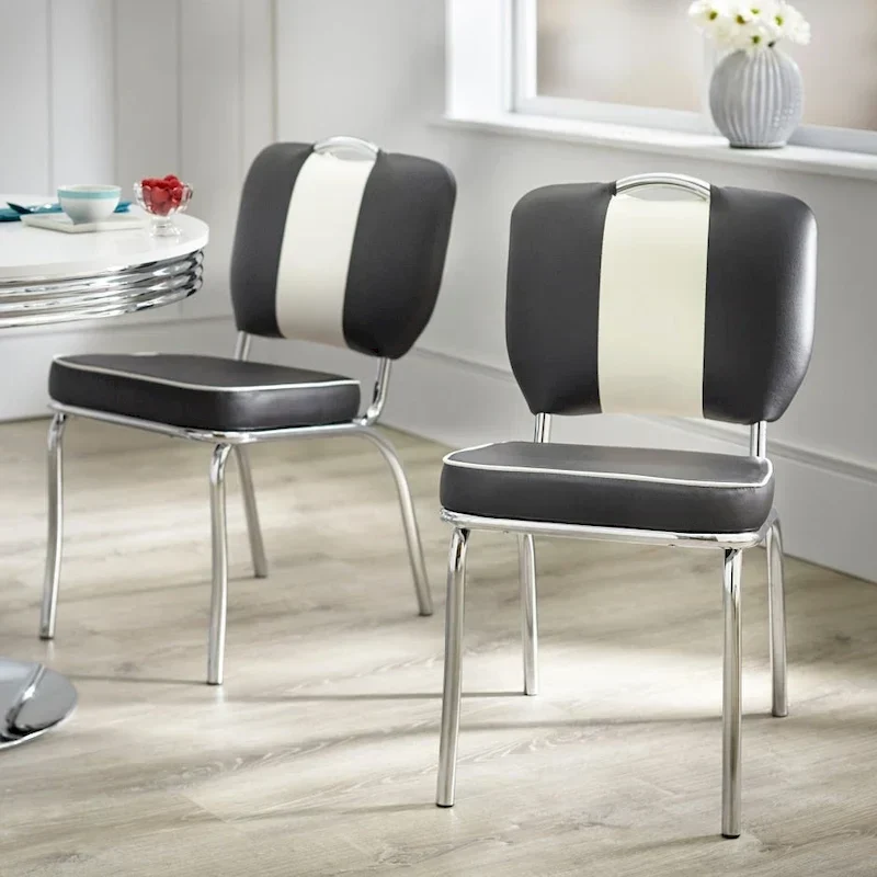 Ensemble de salle à manger rétro 5 pièces Raleigh Simple Living