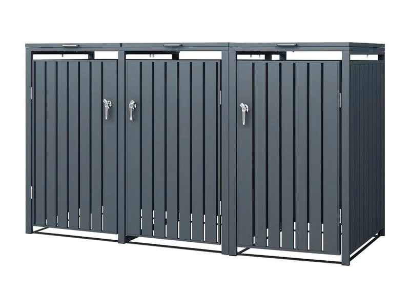 Dustbin Storage - Anthracite Grey