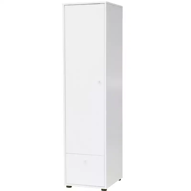 Armoire de rangement Corry de Kings Brand Furniture, blanc