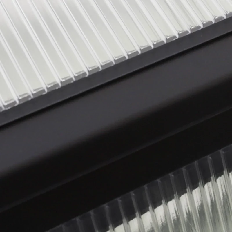 Serre de jardin aluminium VEIKOUS avec évent de toit réglable et porte verrouillable Grise