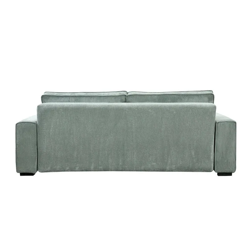 Roomfitters Grand canapé-lit avec rangement, mobilier de canapé moderne à 3 places, canapé rembourré pour petits espaces