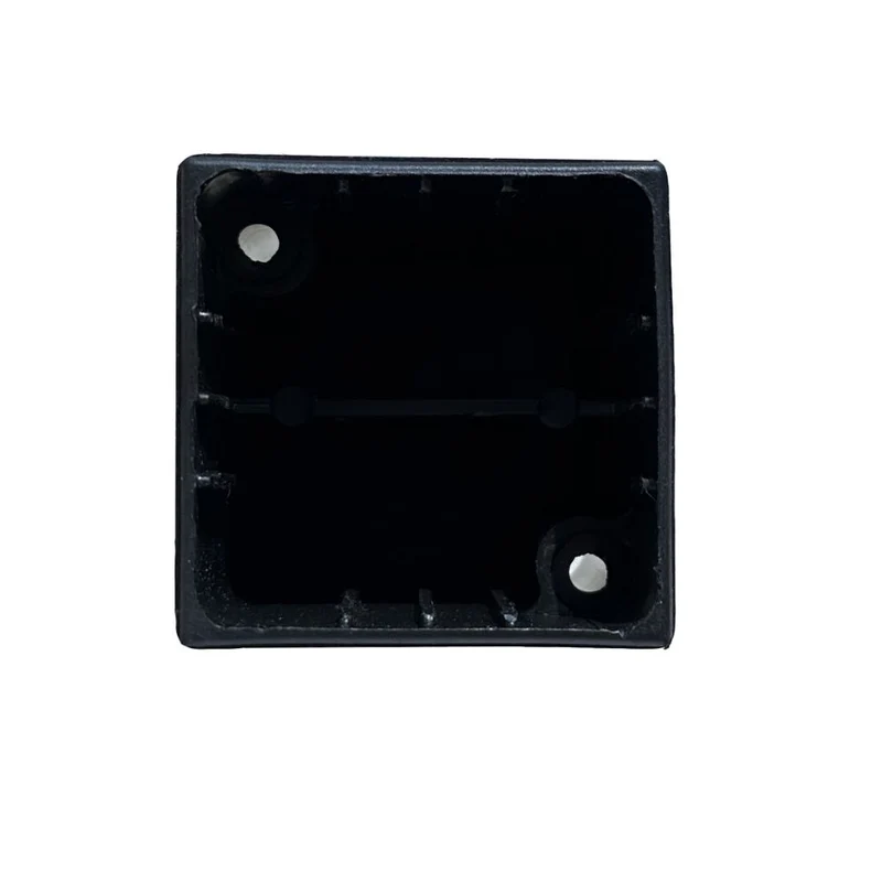 Piede per divani Cubotto in plastica nero 8H per divani PIEDECUBOTTONERO