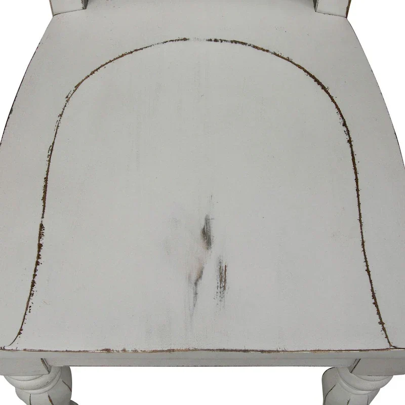 Chaise d'appoint à dossier droit Splat de Magnolia Manor (lot de 2)