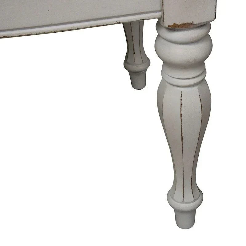 Chaise d'appoint à dossier droit Splat de Magnolia Manor (lot de 2)