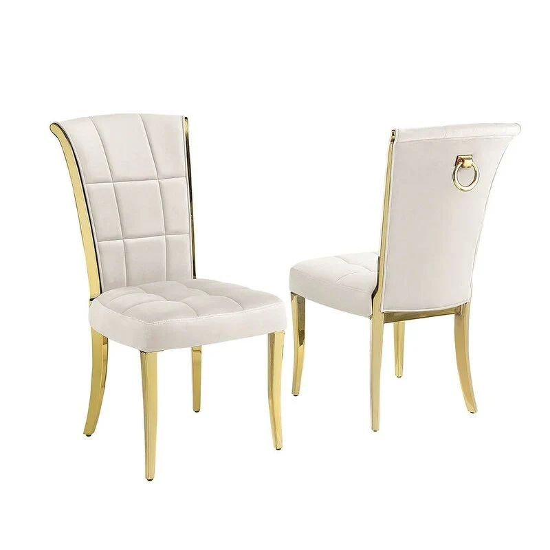 Ensemble de salle à manger rond 5 pièces Best Quality Furniture D325-SC324-7