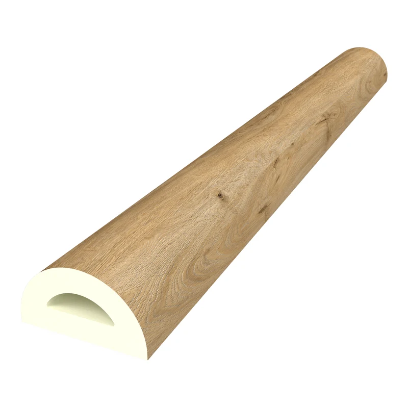 Lot de 6 revêtements d'escalier 120 x 32 cm effet chêne 03_0009913