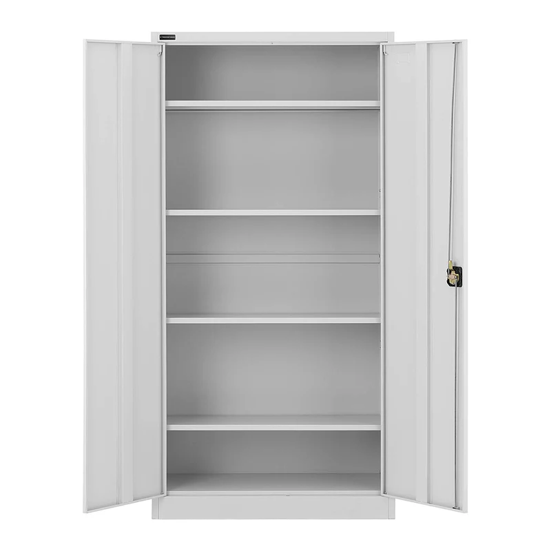 Armoire bureau capacité de charge maximale de 160 kg 180 cm gris 14_0006035
