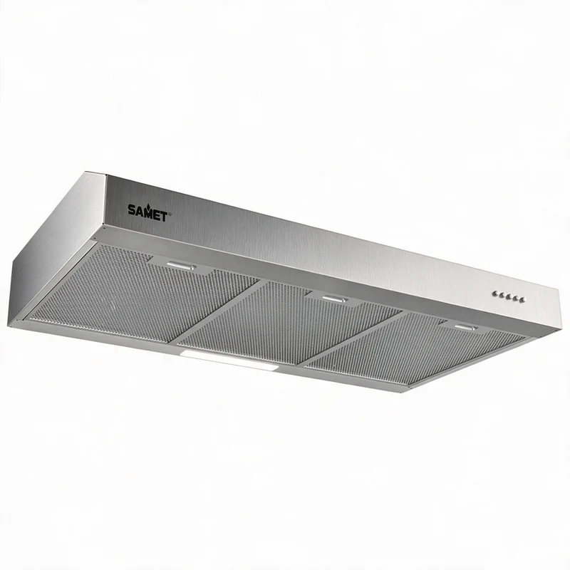 Gruppo cappa sottopensile Tornado9025 inox Samet