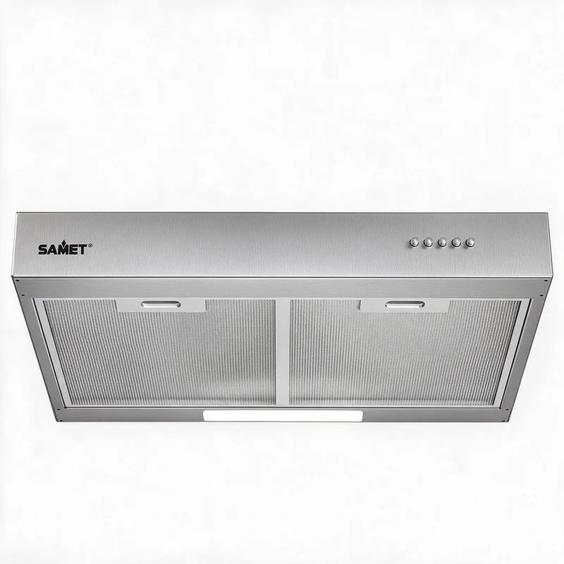 Gruppo cappa sottopensile Tornado6025 inox Samet