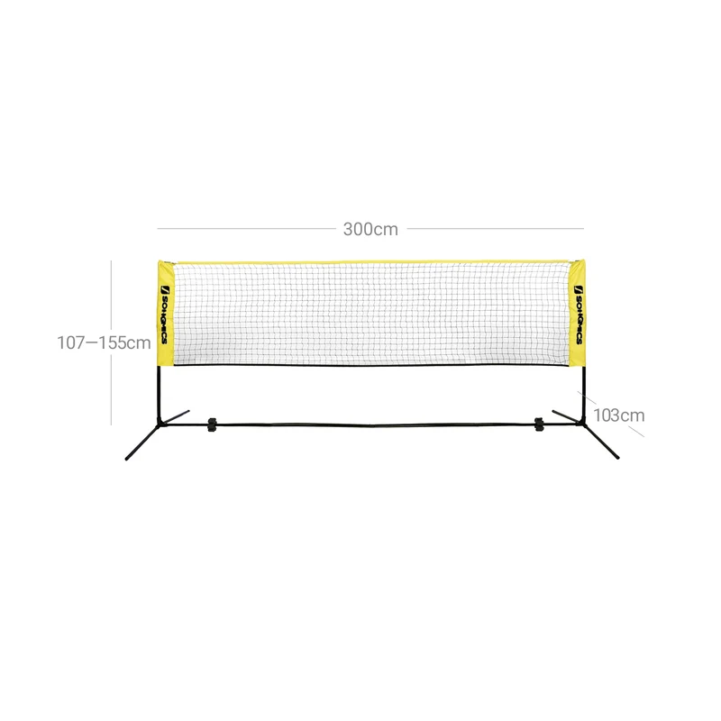 Filet de badminton 3 m réglable avec filet 12_0002000