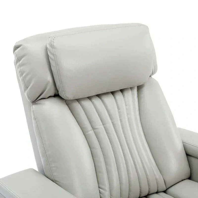 Fauteuil inclinable motorisé de cinéma maison multifonctionnel pivotant à 270°
