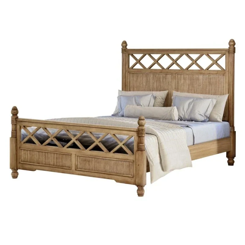 Lit en bois massif Malibu