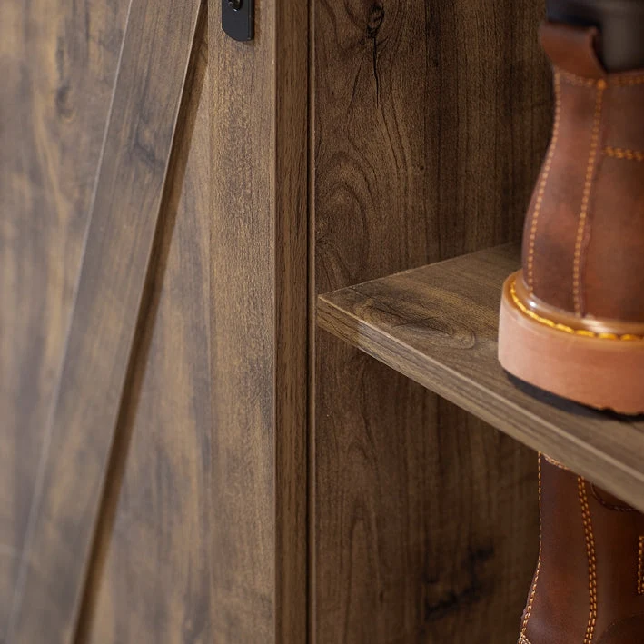 SoBuy | Sideboard mit Schiebetür | Kommode | Schuhschrank | Flurschrank | FSB59-N