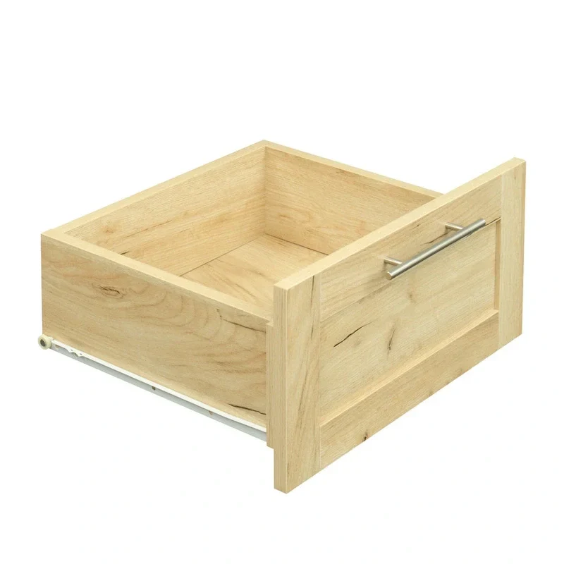 Armoire de rangement en bois blanc avec portes, tiroirs et tringle à vêtements