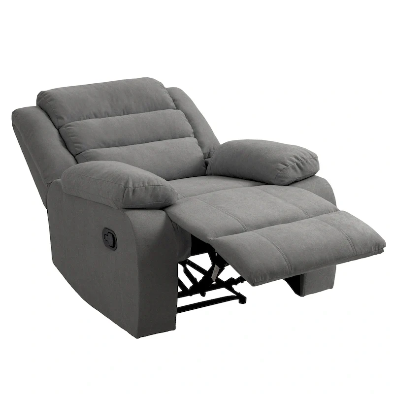 Fauteuil inclinable manuel classique et traditionnel, ensemble de 2
