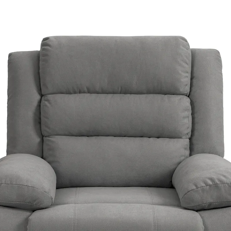Fauteuil inclinable manuel classique et traditionnel, ensemble de 2