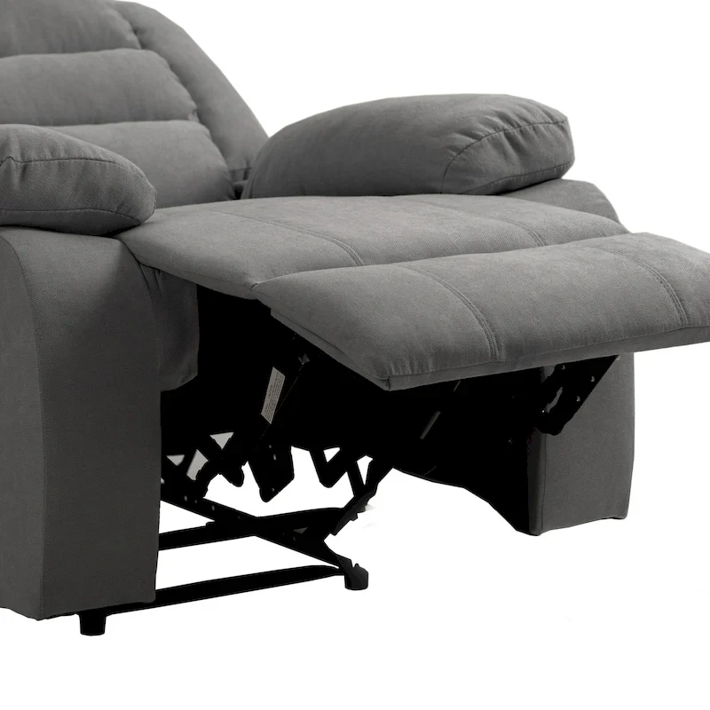 Fauteuil inclinable manuel classique et traditionnel, ensemble de 2