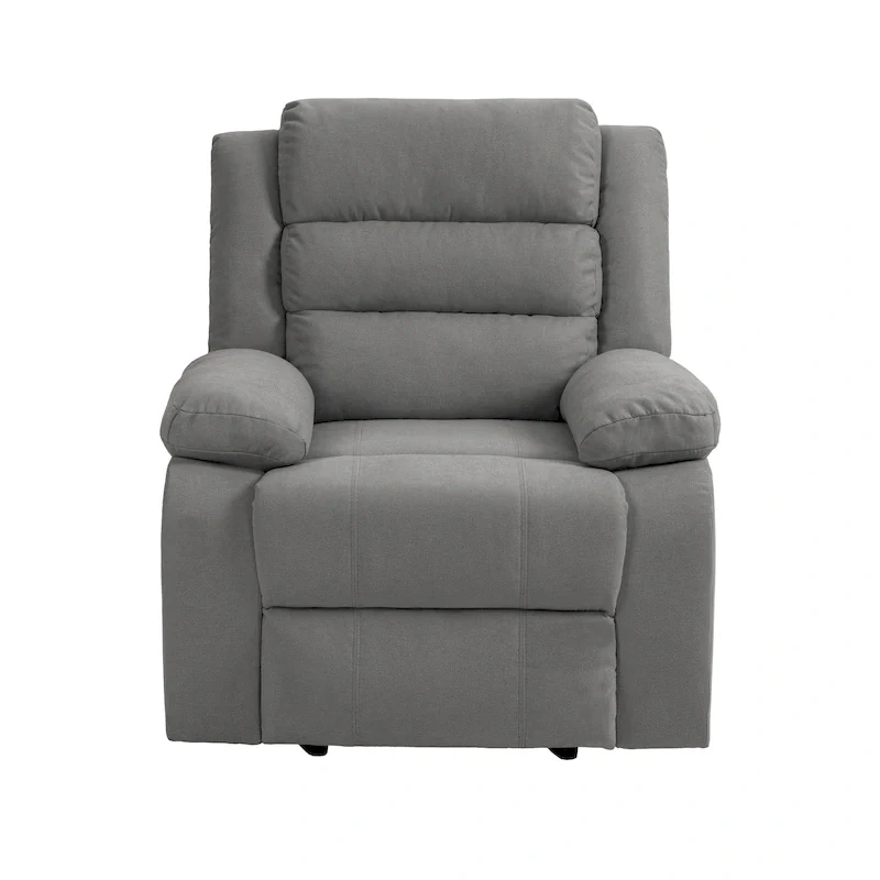 Fauteuil inclinable manuel classique et traditionnel, ensemble de 2
