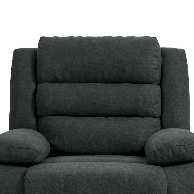 Fauteuil inclinable manuel classique et traditionnel, ensemble de 2