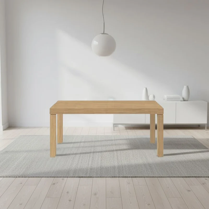 Tavolo allungabile in rovere mielato 160/235 cm con 2 allunghe Piana T08 IMAB