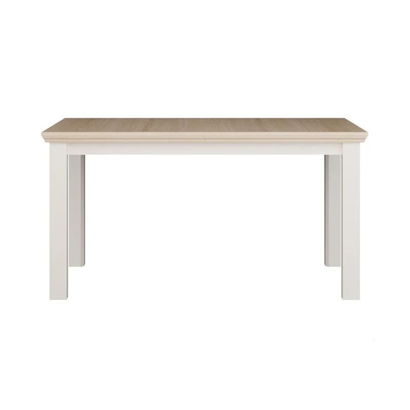 Tavolo allungabile 150/200 cm colore rovere e bianco Essenza