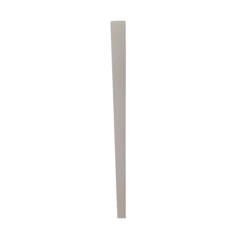 Confezione 4 gambe piramidali per tavolo H 74 cm. bianco frassinato GTPIRAMIDE52BF