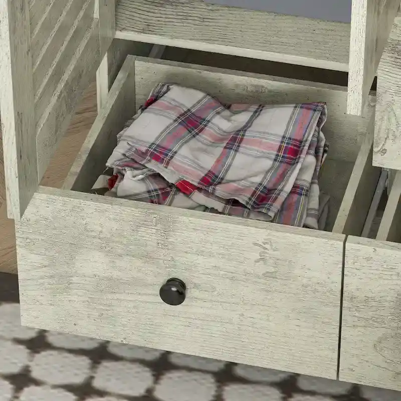 Armoire penderie placard 59L Grande armoire autonome blanche