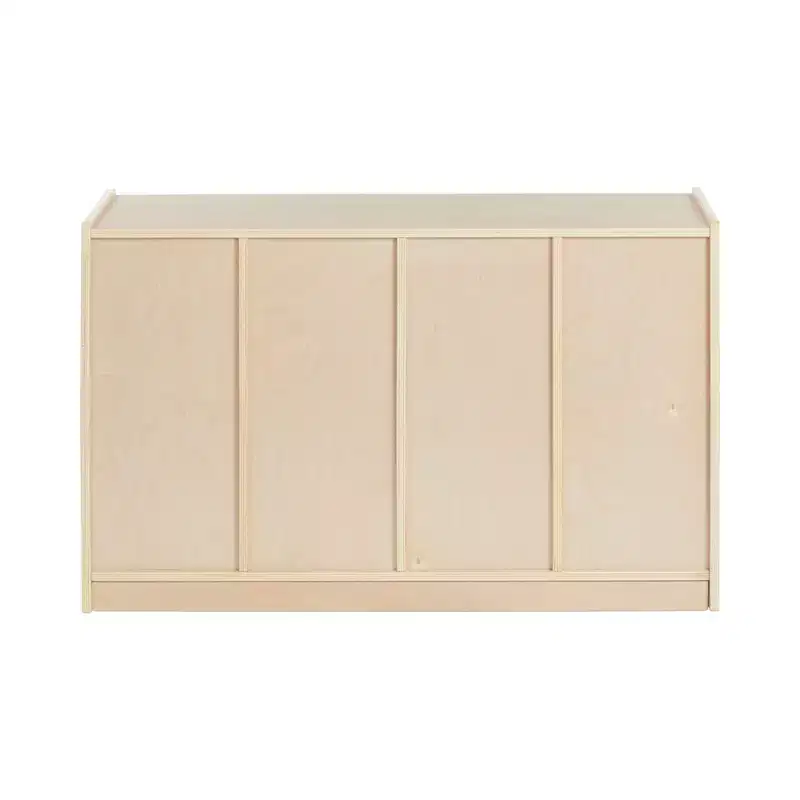 Meuble de rangement à roulettes Cubby avec 15 bacs à ouverture frontale, 3x4, Meuble pour enfants