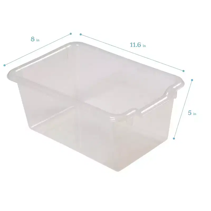 Meuble de rangement à roulettes Cubby avec 15 bacs à ouverture frontale, 3x4, Meuble pour enfants