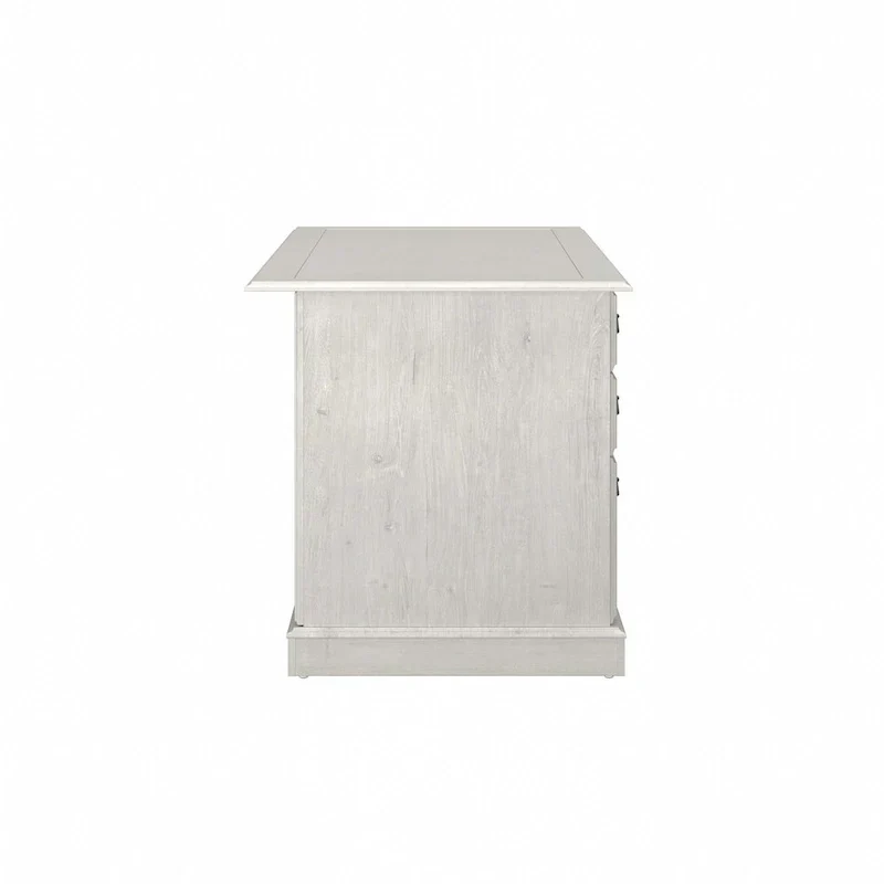 Bureau de direction Bush Furniture Saratoga avec tiroirs et rangements