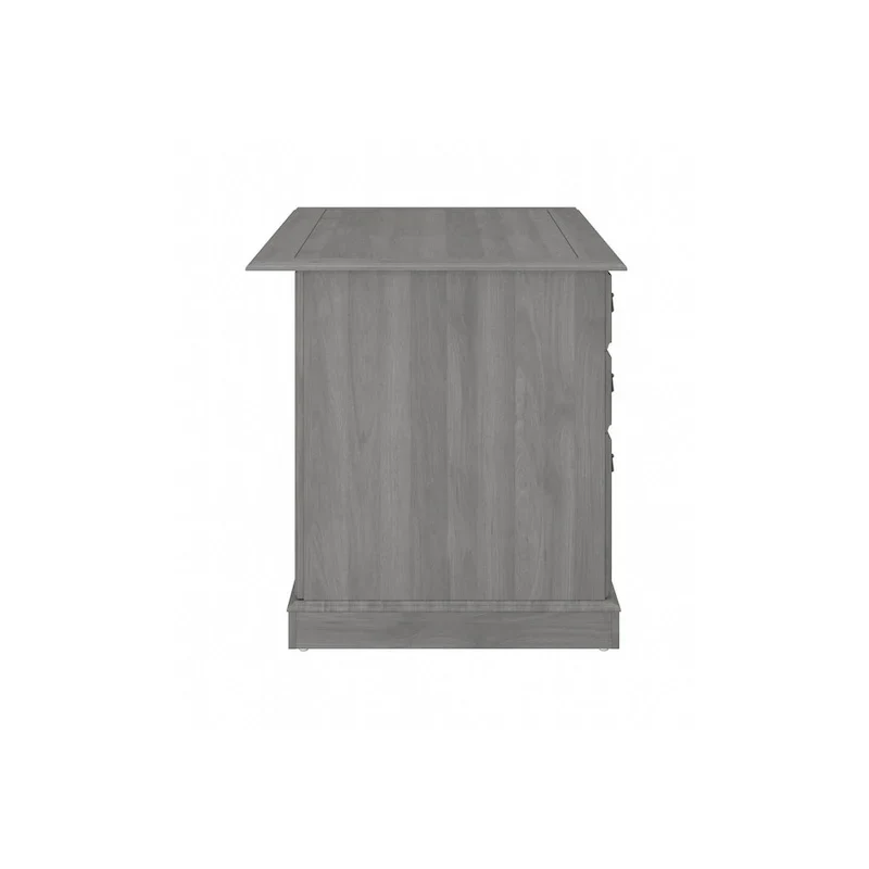 Bureau de direction Bush Furniture Saratoga avec tiroirs et rangements