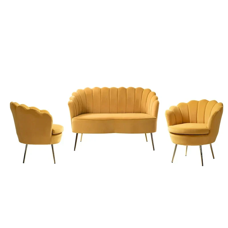 Ensemble de salon 3 pièces Xabier 52 po par HULALA HOME
