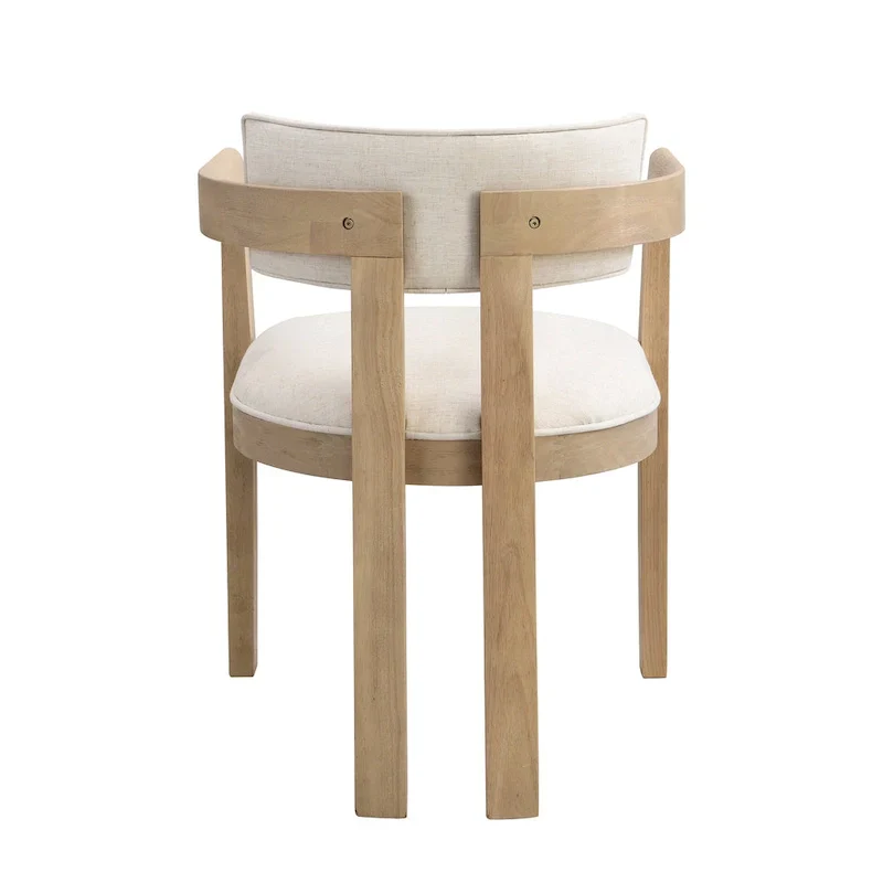 Chaise de salle à manger moderne sophistiquée Conrad avec accoudoirs par Christopher Knight Home