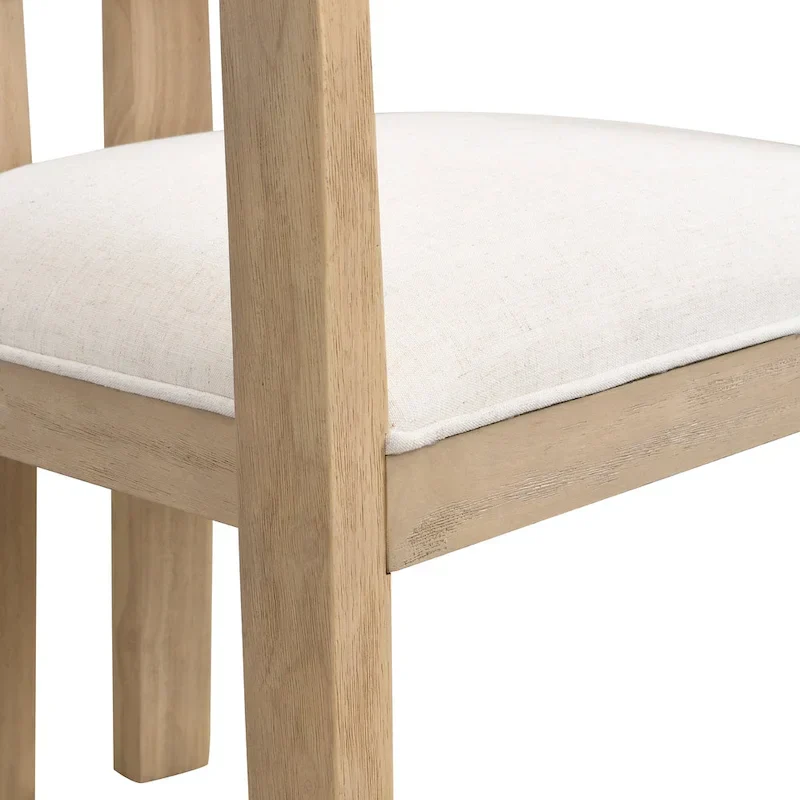 Chaise de salle à manger moderne sophistiquée Conrad avec accoudoirs par Christopher Knight Home