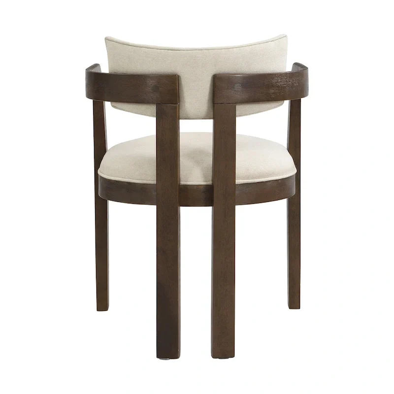 Chaise de salle à manger moderne sophistiquée Conrad avec accoudoirs par Christopher Knight Home