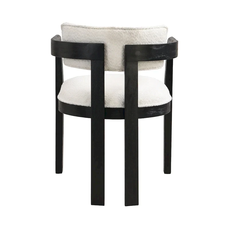 Chaise de salle à manger moderne sophistiquée Conrad avec accoudoirs par Christopher Knight Home