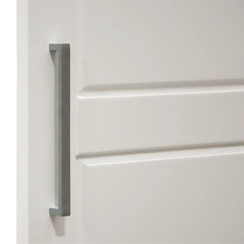 Palace Imports Armoire Cosmo 3 portes 100 % bois massif avec portes en bois massif ou portes miroir
