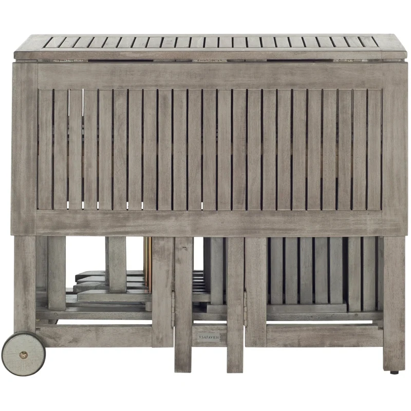 Ensemble de table à manger d'extérieur SAFAVIEH Outdoor Brandy 5 pièces - 43Lx35Px29H