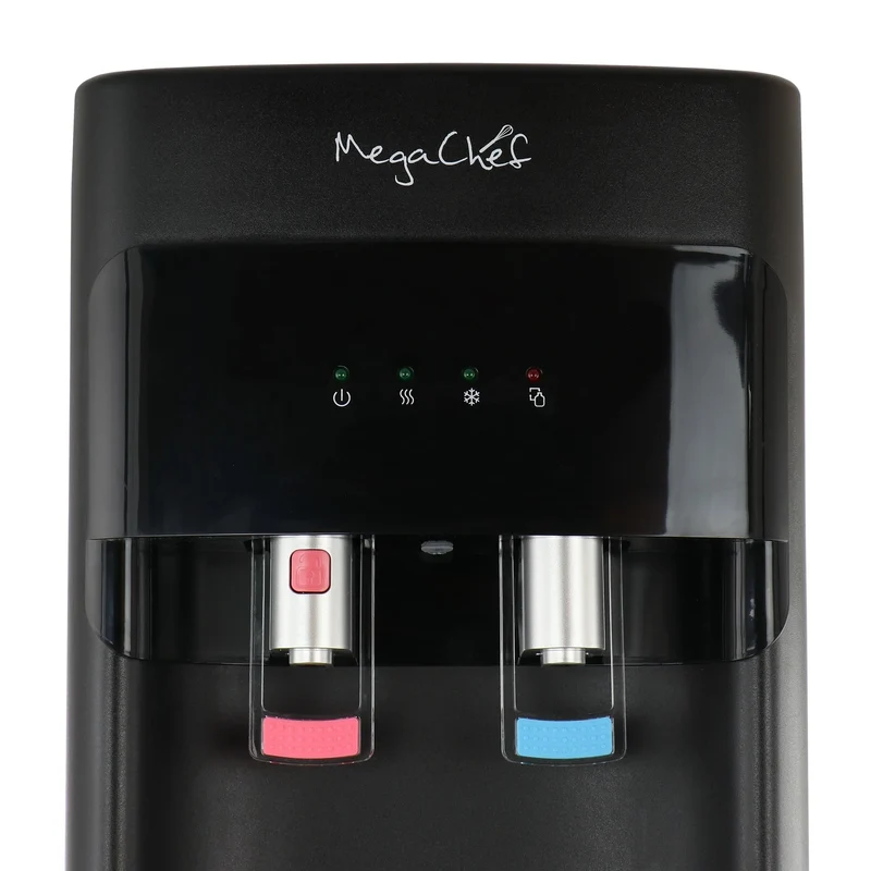 Distributeur d'eau chaude et froide à chargement par le bas MegaChef - 12x13.6x41